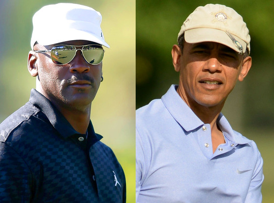 Michael Jordan, Barack Obama Michael Jordan, Barack Obama